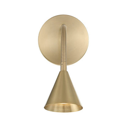 Savoy House Pharos 1 Lt Sconce, Noble Brass