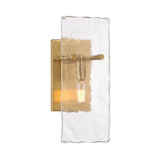 Savoy House Genry 1-Light Wall Sconce, Warm Brass - 9-8204-1-322