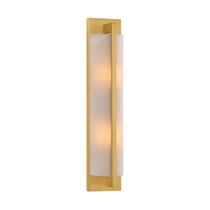 Savoy House Carver 2-Light Wall Sconce, Warm Brass - 9-8257-2-322