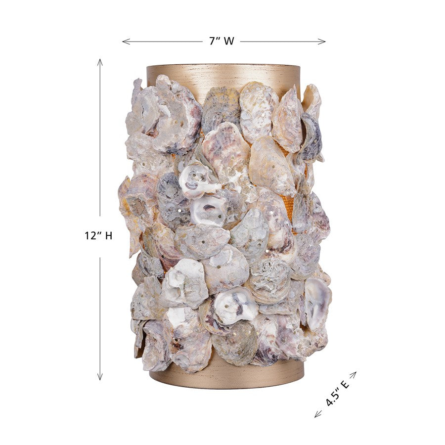 Savoy House Leanne 1 Lt Sconce, Chandon