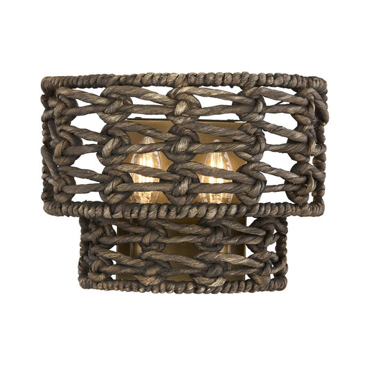 Savoy House Silencio 2 Lt Sconce, Riviera, Riviera Brass