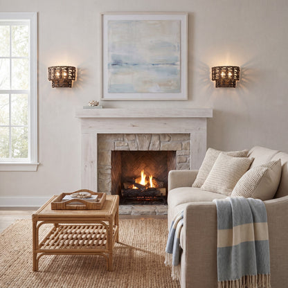 Savoy House Silencio 2 Lt Sconce, Riviera, Riviera Brass