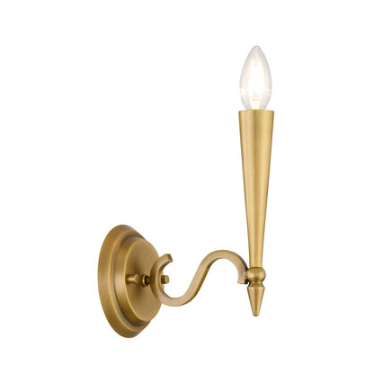 Savoy House Tremont 1 Light Sconce, Riviera Brass