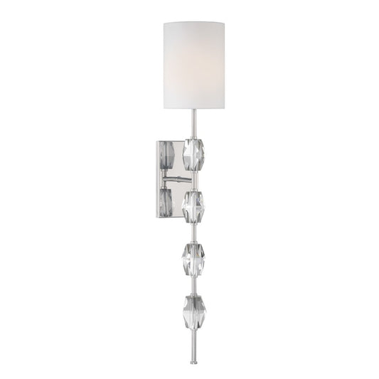 Savoy House Sebring 1 Lt Sconce, Polished Nickel