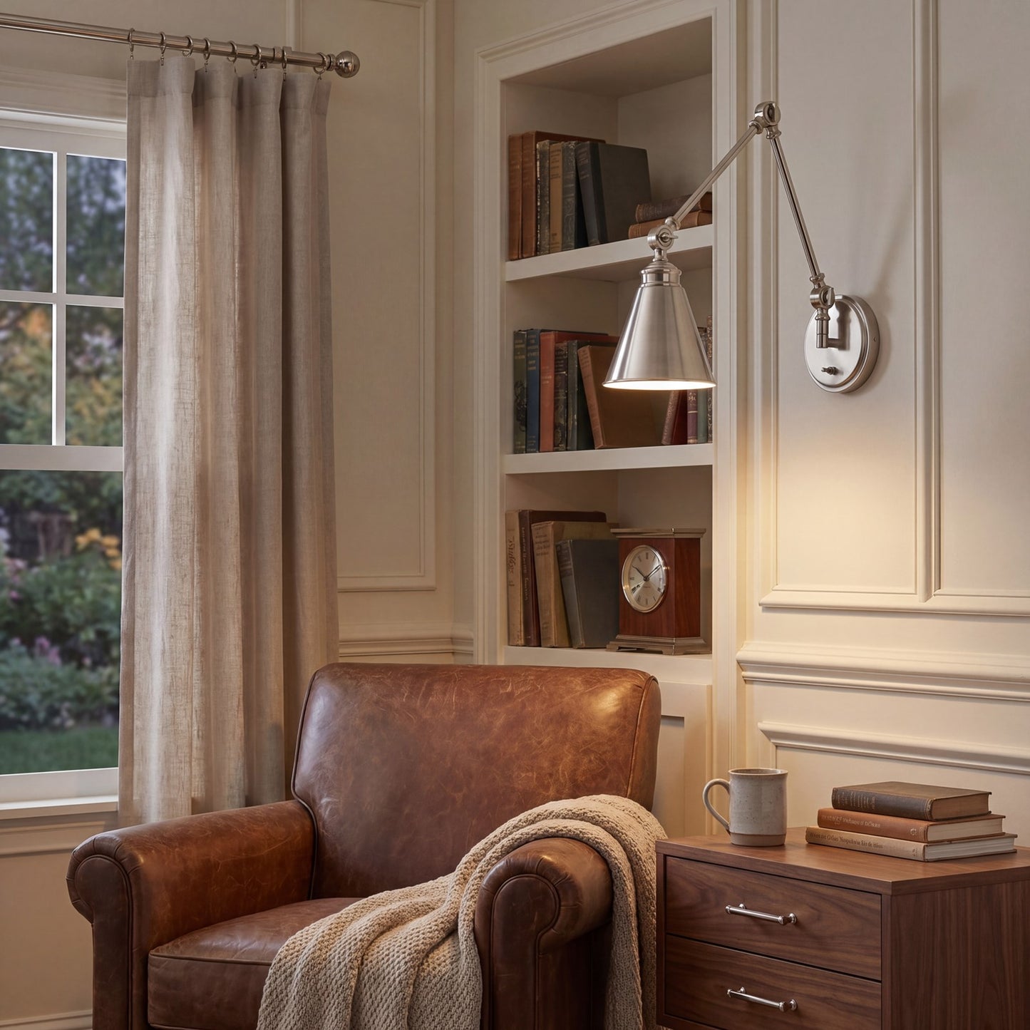 1 Light Adjustable Wall Sconce