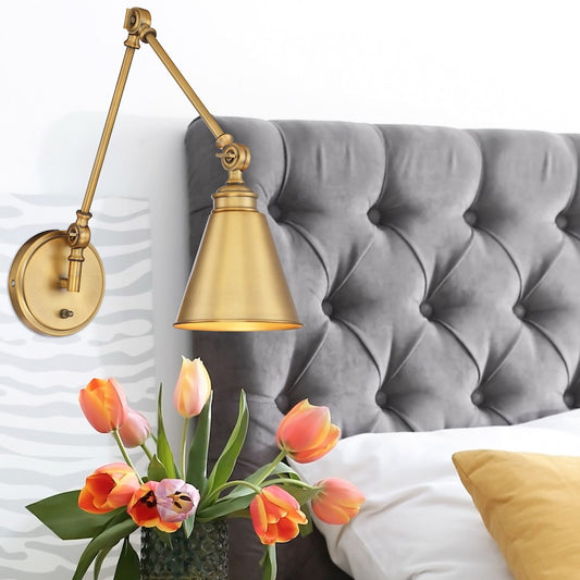 1 Light Adjustable Wall Sconce