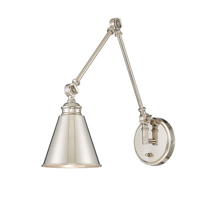 1 Light Adjustable Wall Sconce
