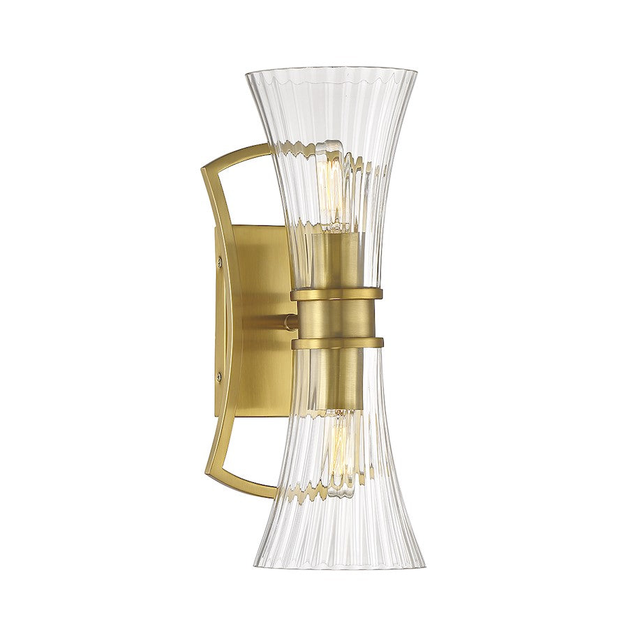 2 Light Wall Sconce