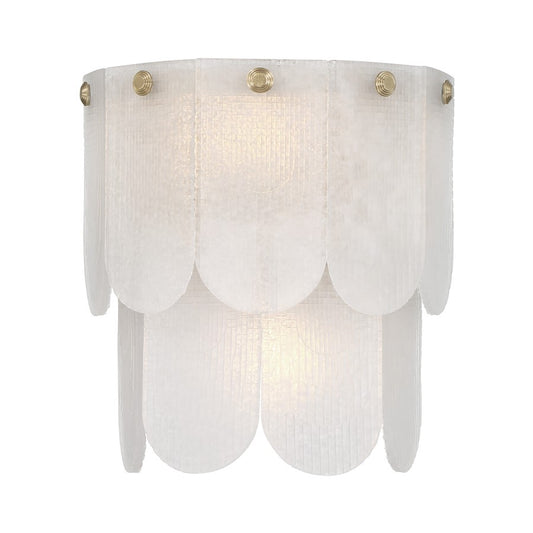 Savoy House Ashton 2 Lt Sconce, Noble Brass