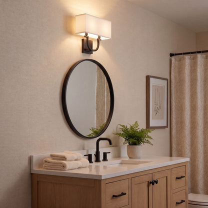 2 Light Wall Sconce