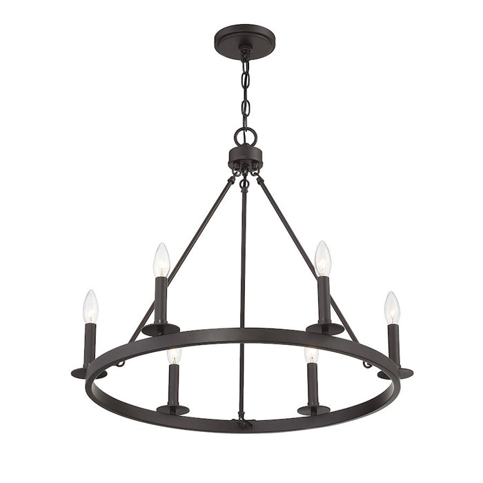 Savoy House 6-Light Chandelier, Oil Rubbed Bronze