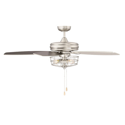 Savoy House 52" 3-Light Ceiling Fan, Brushed Nickel - M2006BN