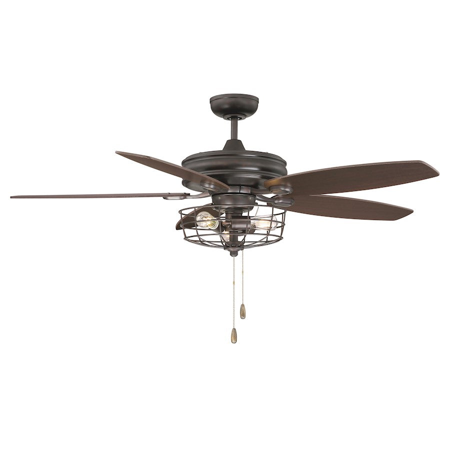 Meridian Industrial 3 Light Ceiling Fan