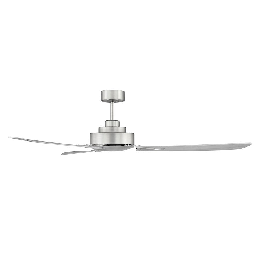 Savoy House 58" Ceiling Fan, Brushed Nickel