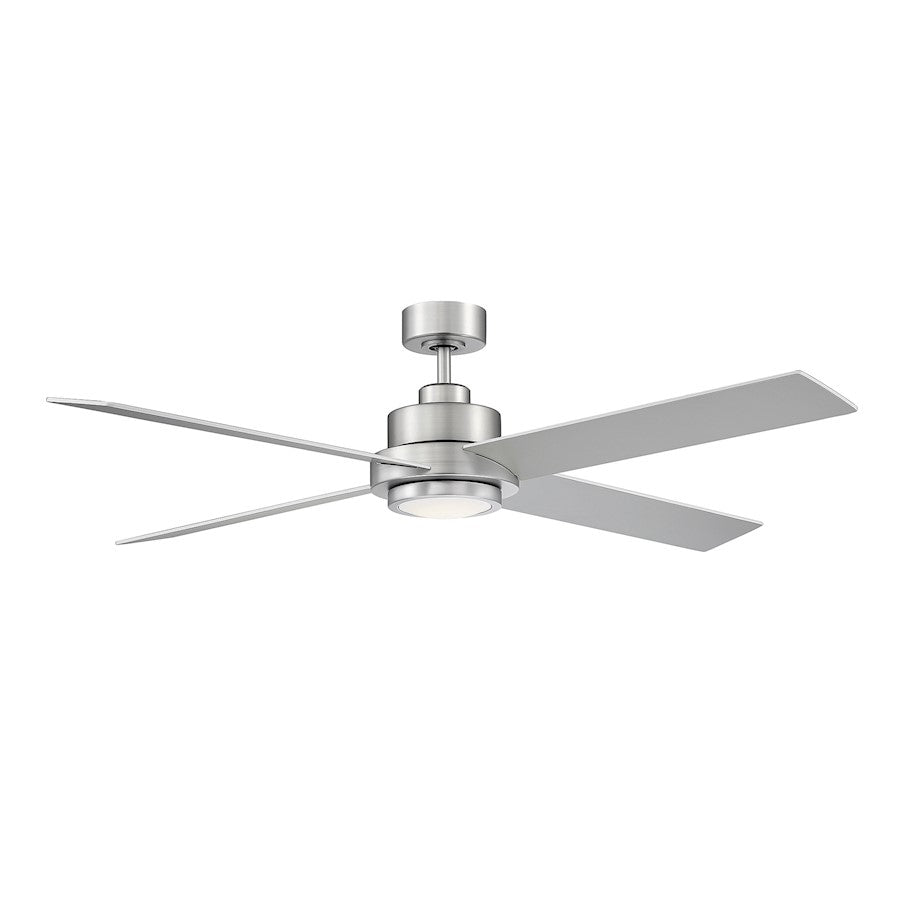 Savoy House 56" LED 14" Ceiling Fan, Brushed Nickel