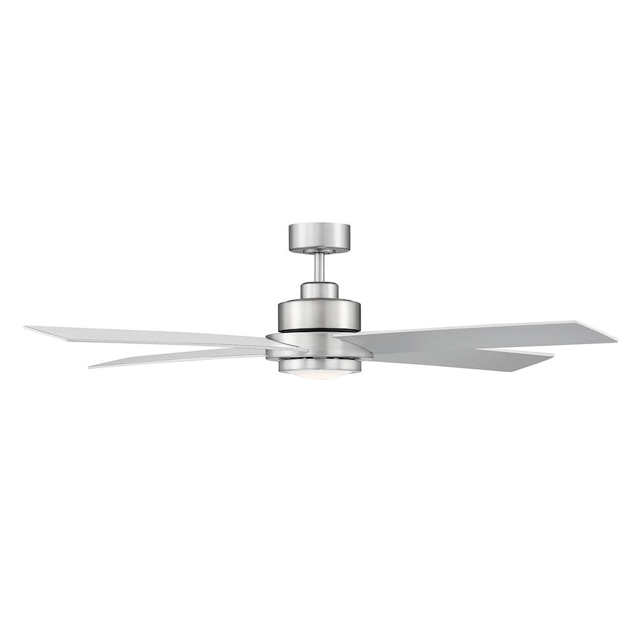 Savoy House 56" LED 14" Ceiling Fan, Brushed Nickel