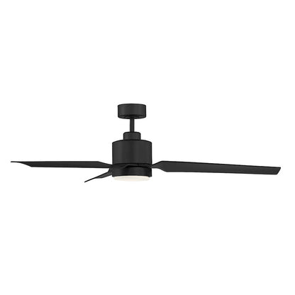 Savoy House 52" LED 15" Ceiling Fan, Matte Black