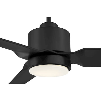 Savoy House 52" LED 15" Ceiling Fan, Matte Black