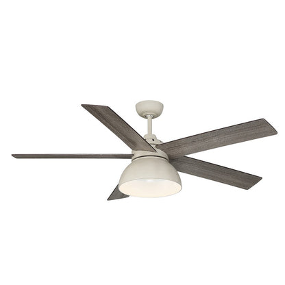 Savoy House 52" LED Ceiling Fan, Distressed White