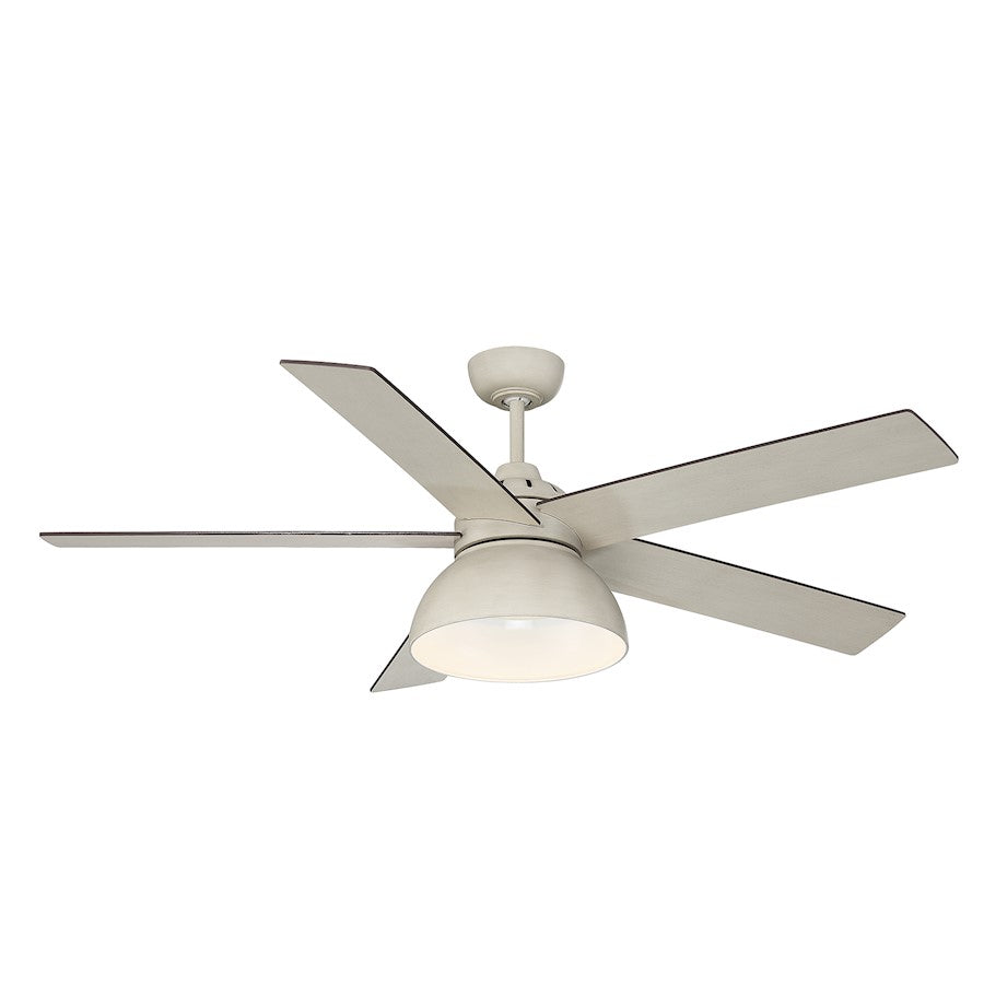 Savoy House 52" LED Ceiling Fan, Distressed White