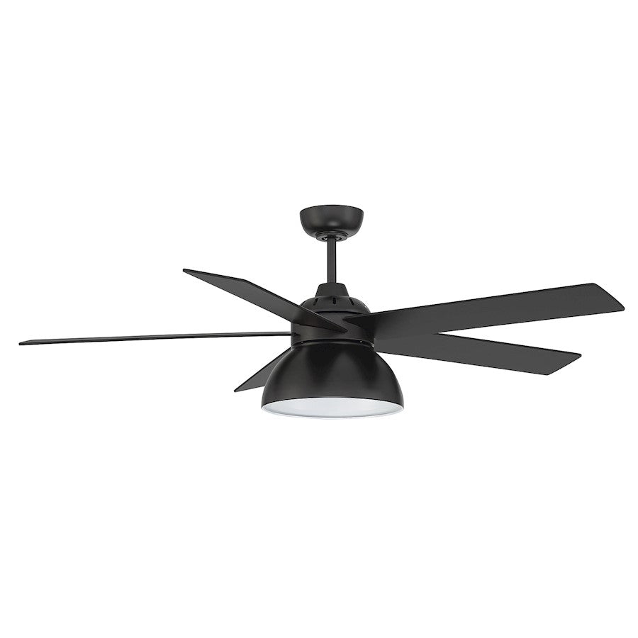 Savoy House 52" LED 25" Ceiling Fan, Matte Black