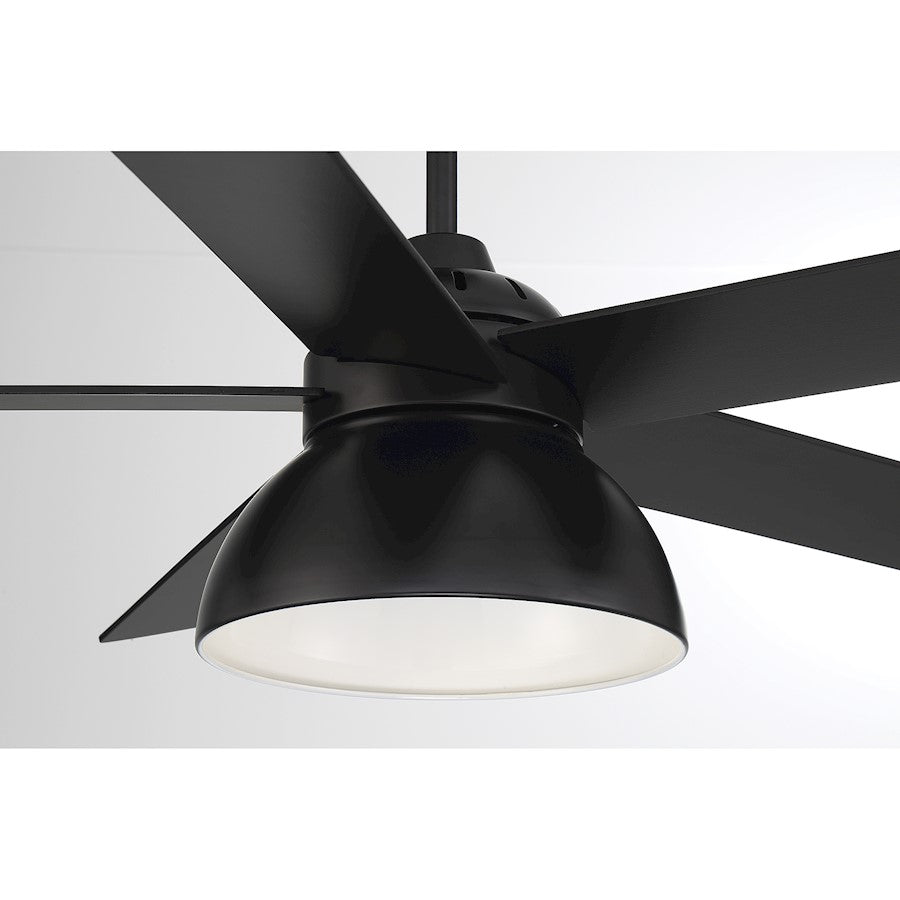 Savoy House 52" LED 25" Ceiling Fan, Matte Black