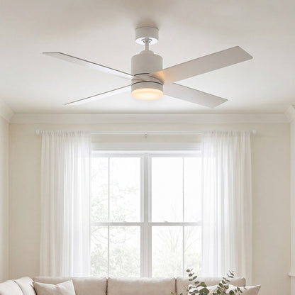 Savoy House 52" LED Ceiling Fan, White