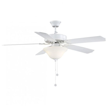 Savoy House 52" 2-Light Ceiling Fan, White - M2018WHRV