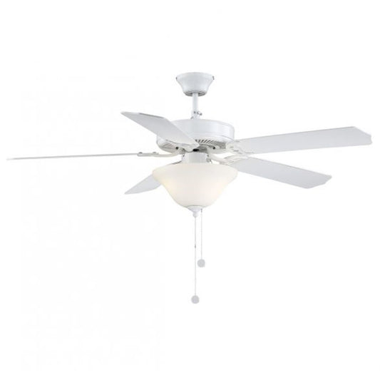 Savoy House 52" 2-Light Ceiling Fan, White - M2018WHRV