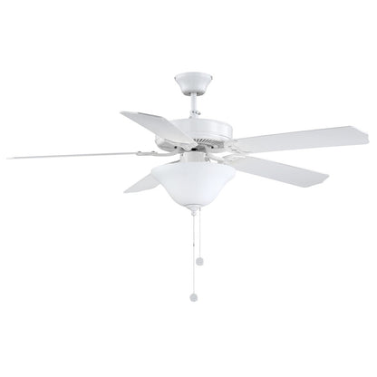 Savoy House 52" 2-Light Ceiling Fan, White