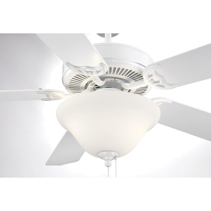 Savoy House 52" 2-Light Ceiling Fan, White