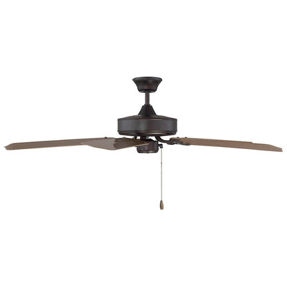 Savoy House 52" Outdoor Ceiling Fan, Oil Rubbed Bronze