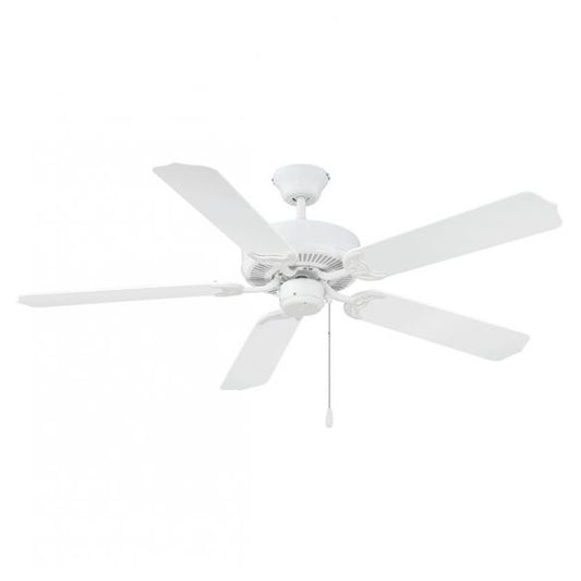 Savoy House 52" Outdoor Ceiling Fan, White - M2020WH