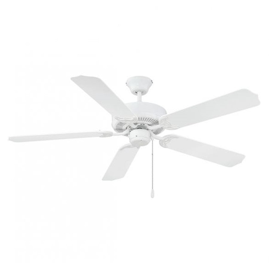 Savoy House 52" Outdoor Ceiling Fan, White