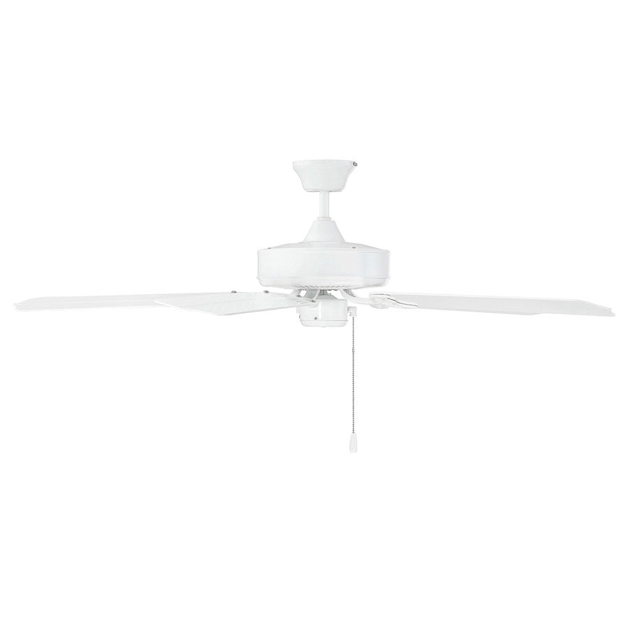 Savoy House 52" Outdoor Ceiling Fan, White