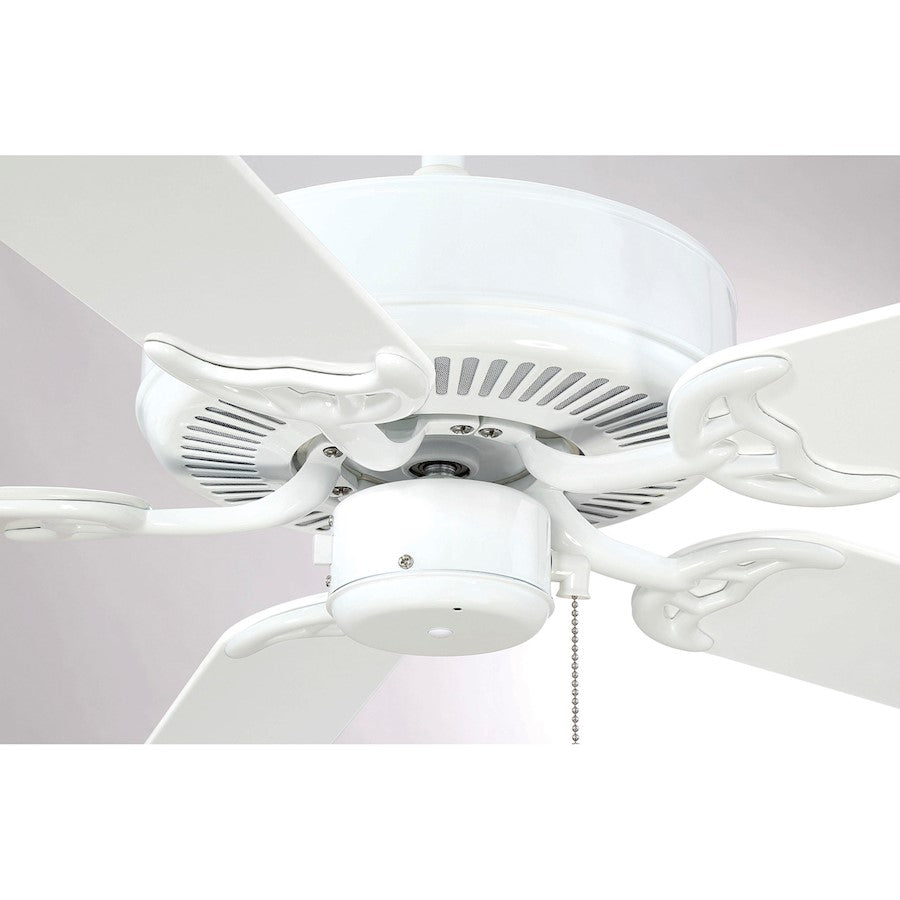 Savoy House 52" Outdoor Ceiling Fan, White