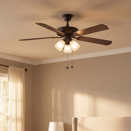 Savoy Meridian 3 Light 52" Ceiling Fan