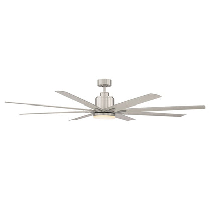 Savoy House 72" LED Outdoor Ceiling Fan, Brushed Nickel