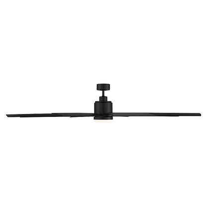 Savoy House 72" LED Outdoor Ceiling Fan, Matte Black