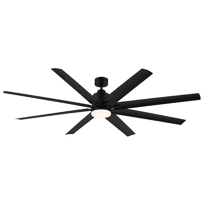 Savoy House 72" LED Outdoor Ceiling Fan, Matte Black