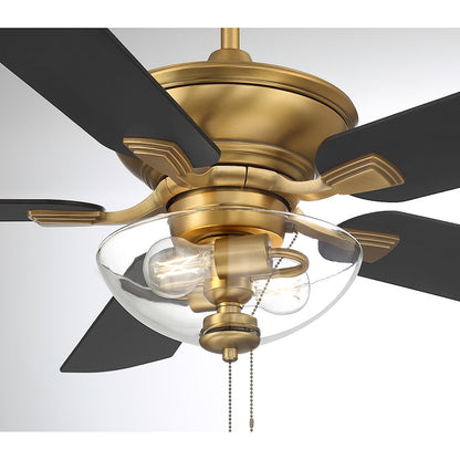Meridian Modern 2 Light 52" Outdoor Ceiling Fan