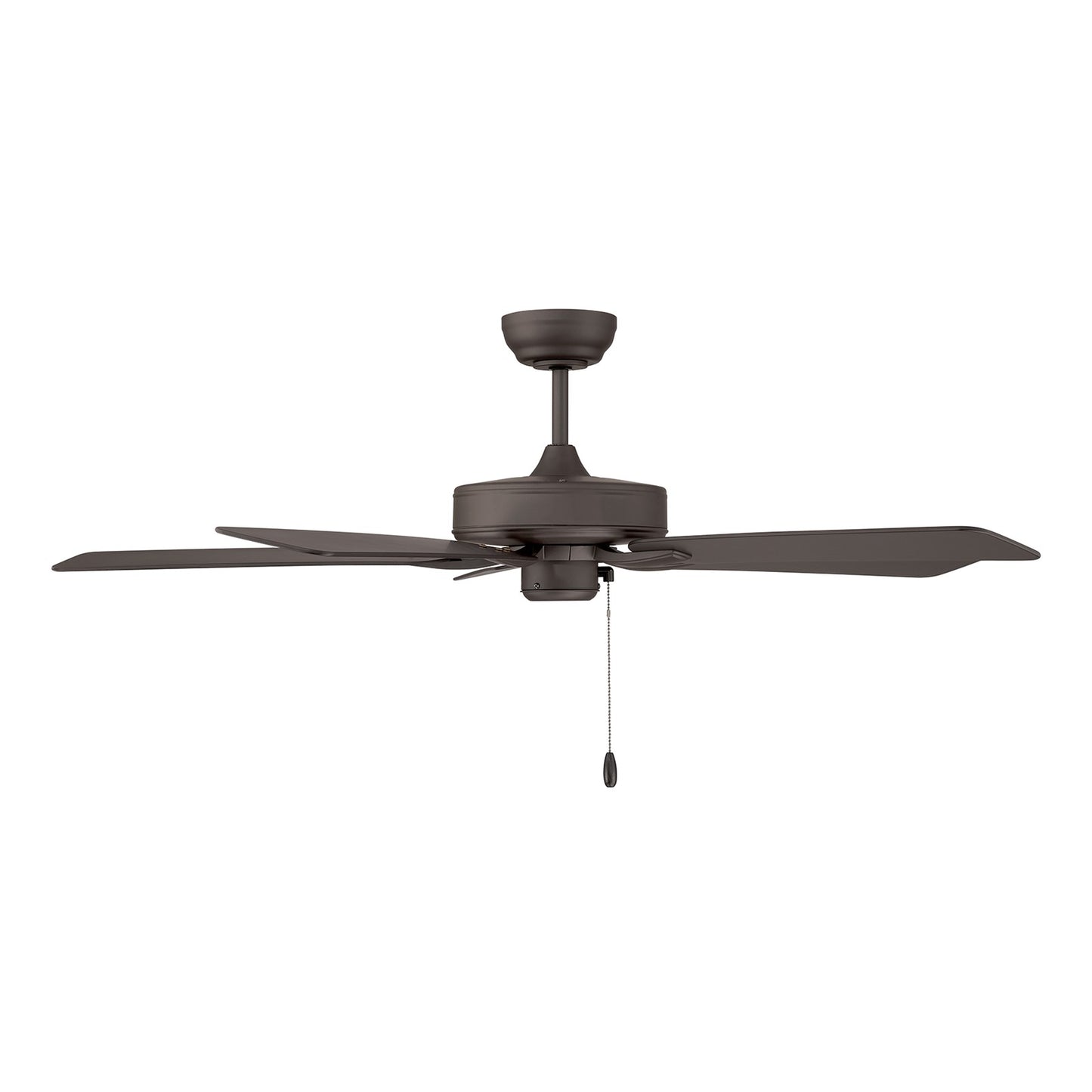 Savoy House 52in Ceiling Fan | Transitional Oil Rubbed Bronze Metal and ABS | Covered Patio & Outdoor Living | 52 x 52 x 7.75 in | Model M2038ORB