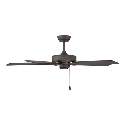Savoy House 52in Ceiling Fan | Transitional Oil Rubbed Bronze Metal and ABS | Covered Patio & Outdoor Living | 52 x 52 x 7.75 in | Model M2038ORB