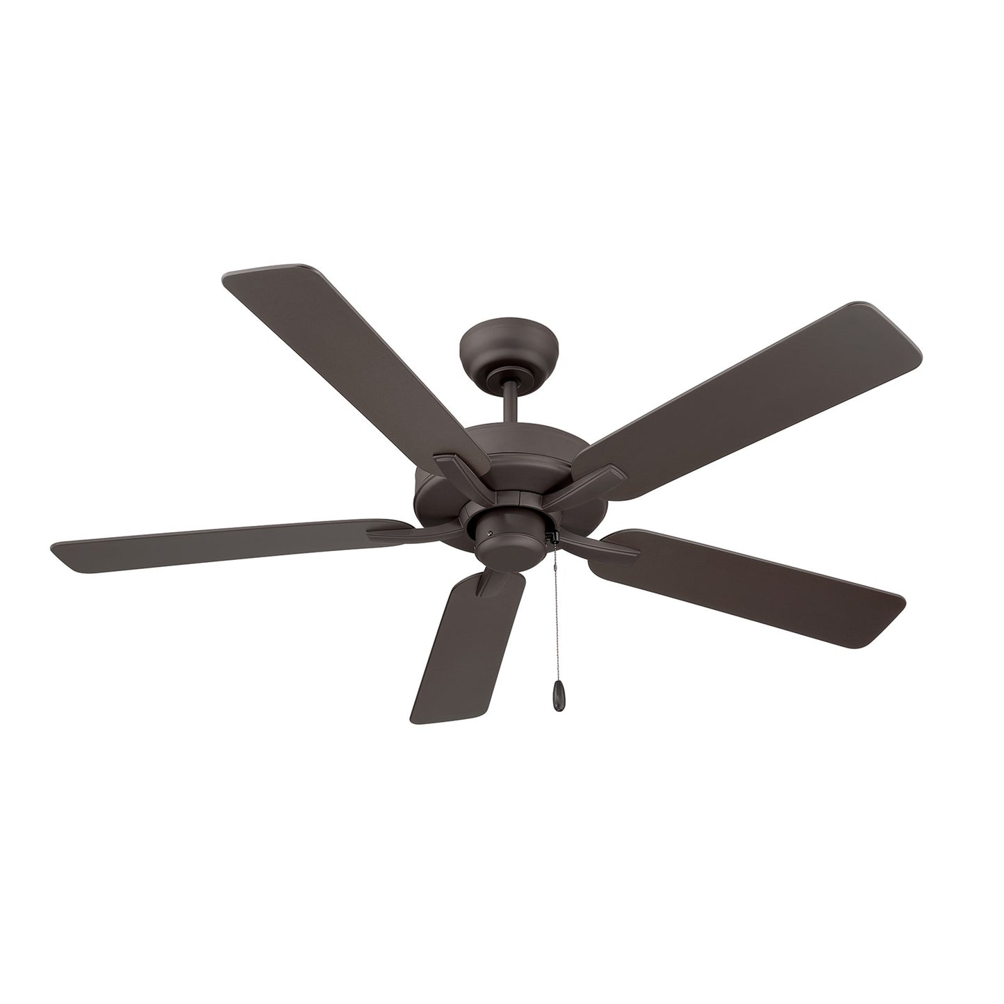 Savoy House 52in Ceiling Fan | Transitional Oil Rubbed Bronze Metal and ABS | Covered Patio & Outdoor Living | 52 x 52 x 7.75 in | Model M2038ORB