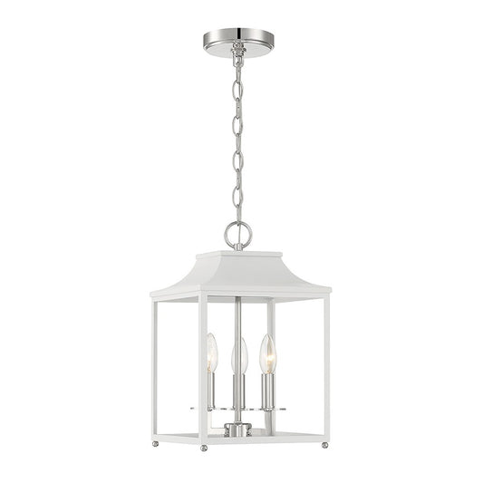 3 Light Pendant, Matte Black