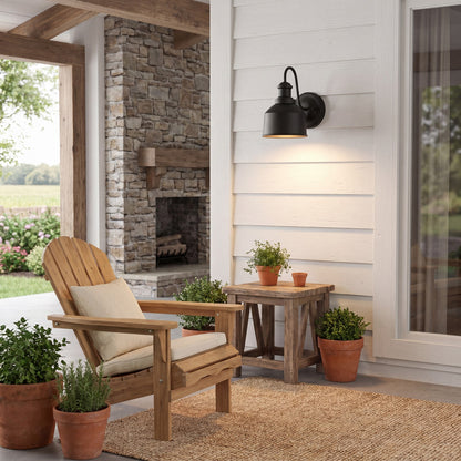 1 Light 9" Outdoor Wall Lantern