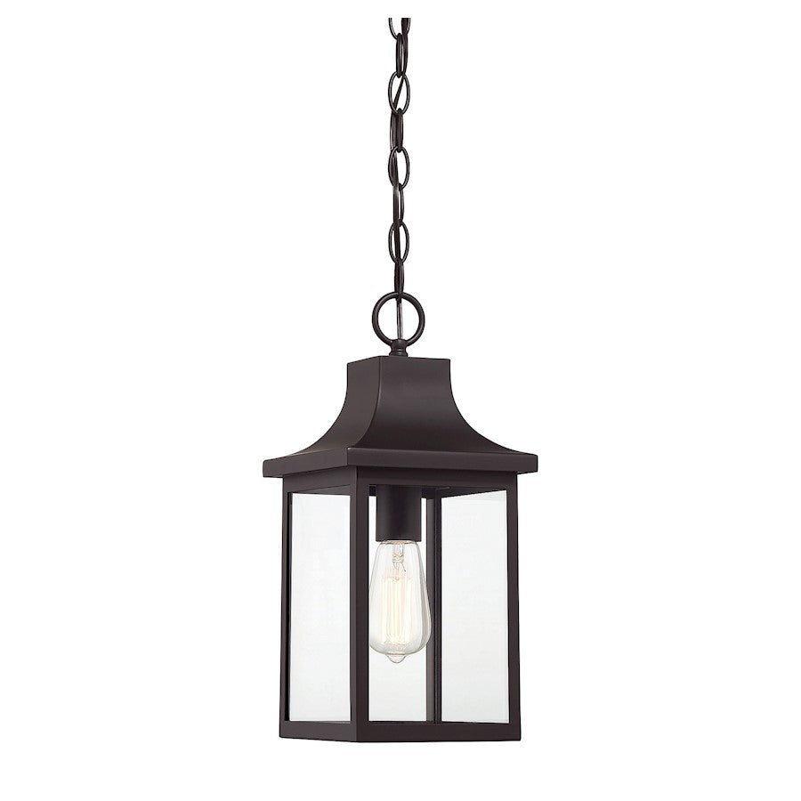 Savoy House 1-Light Outdoor Hanging Lantern, Oil Rubbed Bronze - M50052ORB