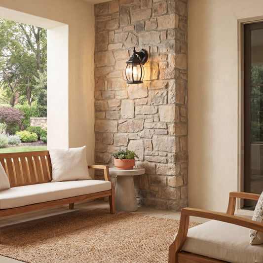 1 Light 13" Outdoor Wall Lantern