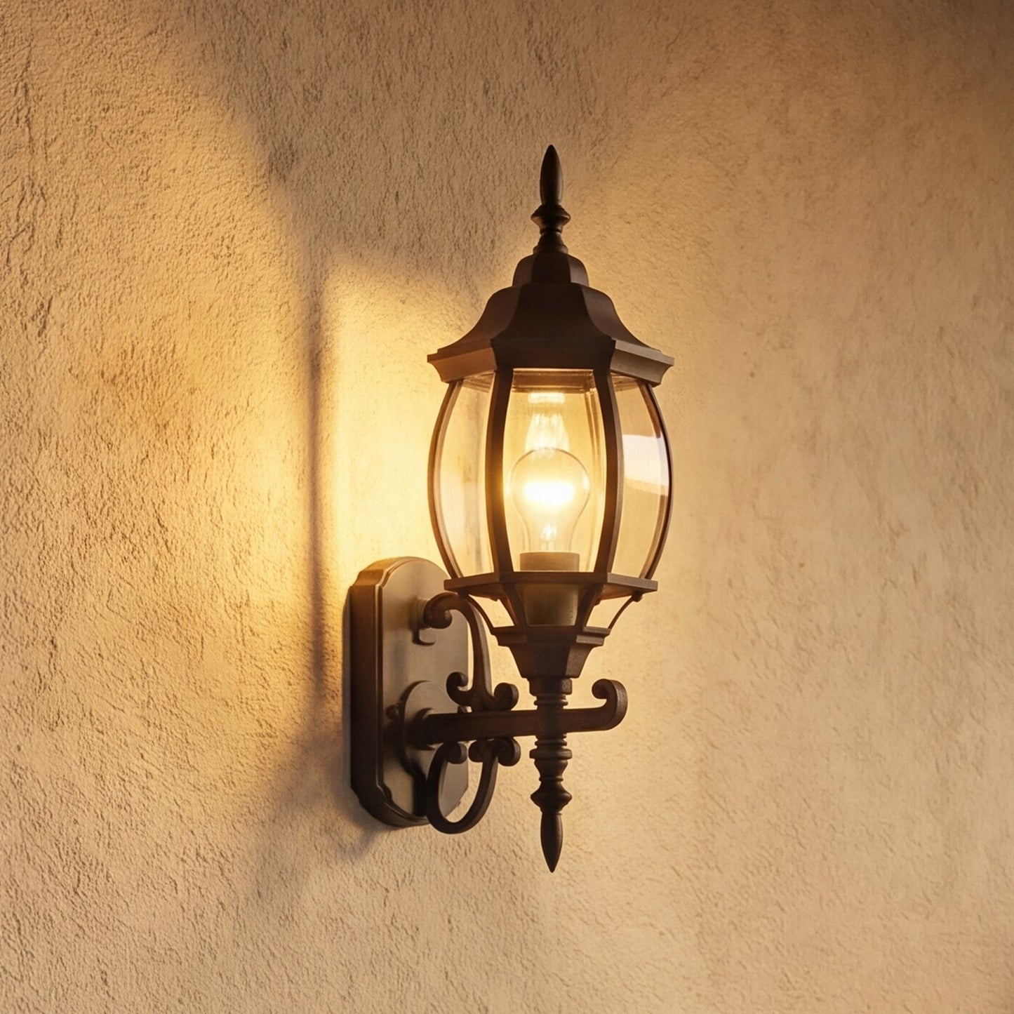 1 Light 7" Outdoor Wall Lantern