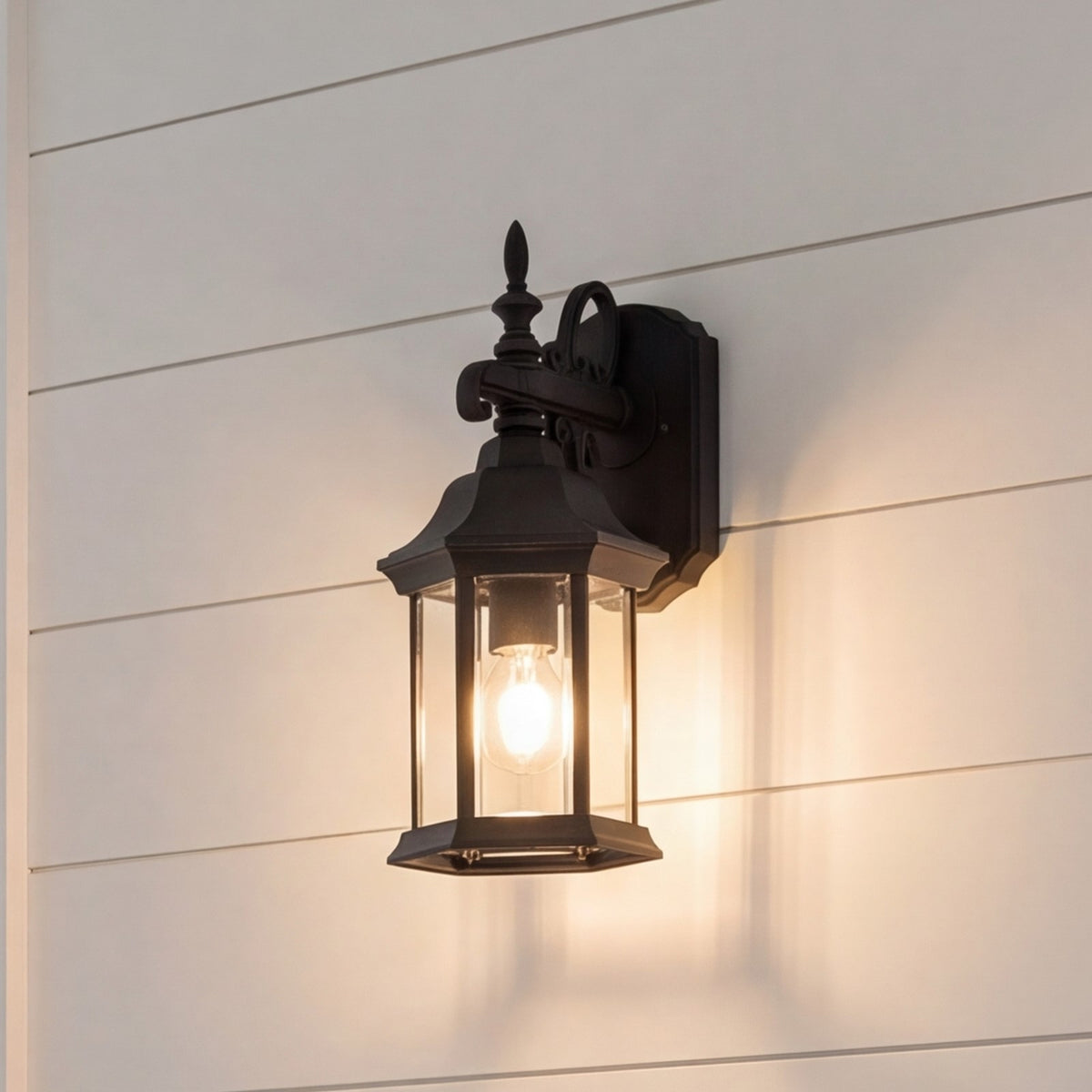 1 Light 14" Outdoor Wall Lantern
